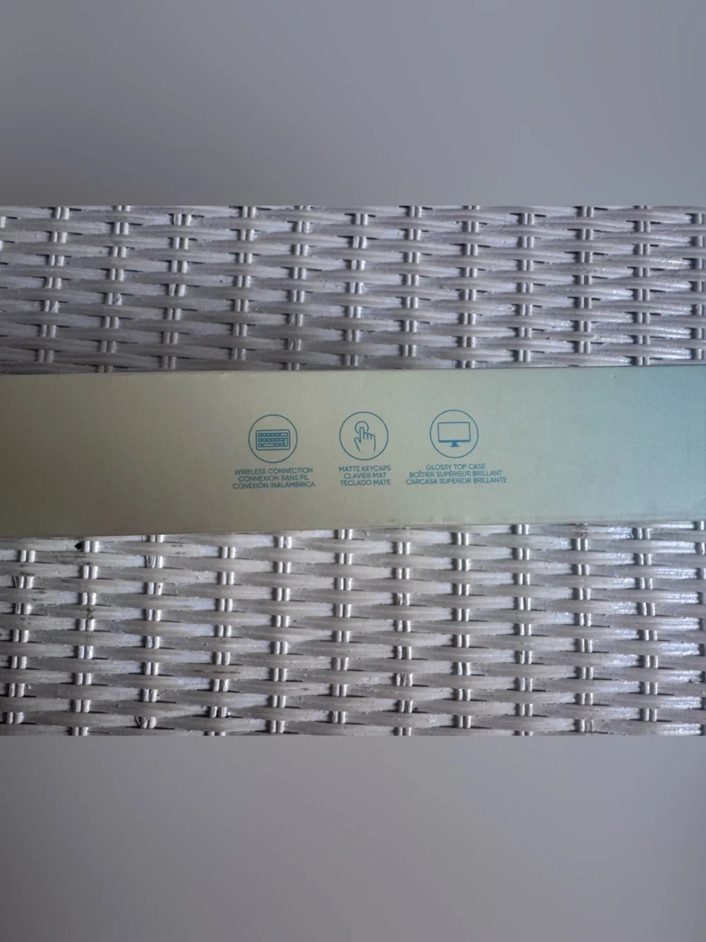 MINISO Blue and Green Wireless Keyboard